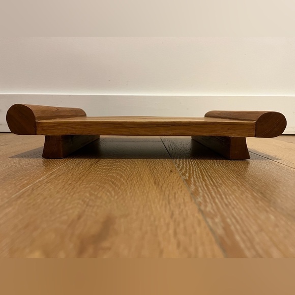 Sushi tray made out of real carved wood. Handmade - Picture 1 of 8